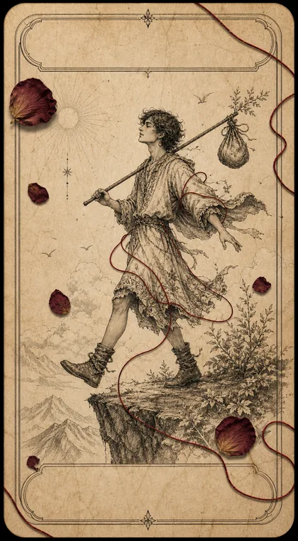 The Fool Fatewave tarot card art
