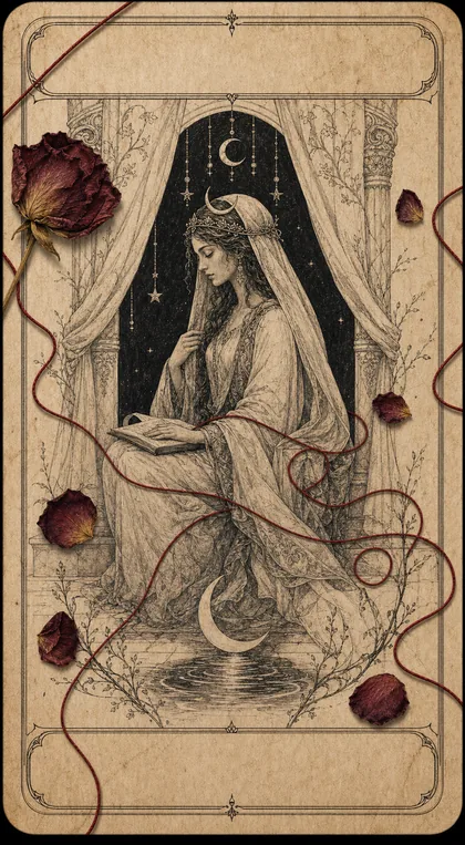 The High Priestess Fatewave tarot card art