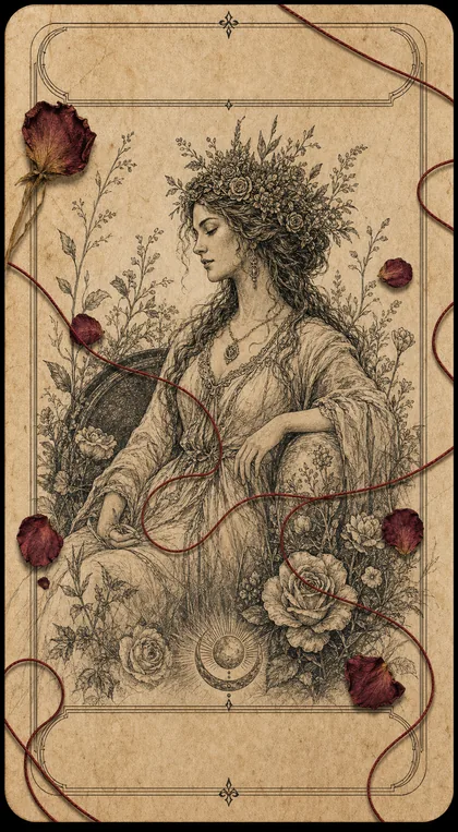 The Empress Fatewave tarot card art