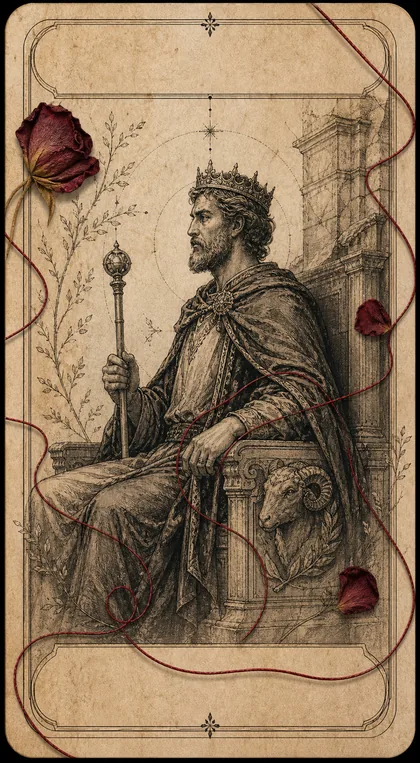 The Emperor Fatewave tarot card art