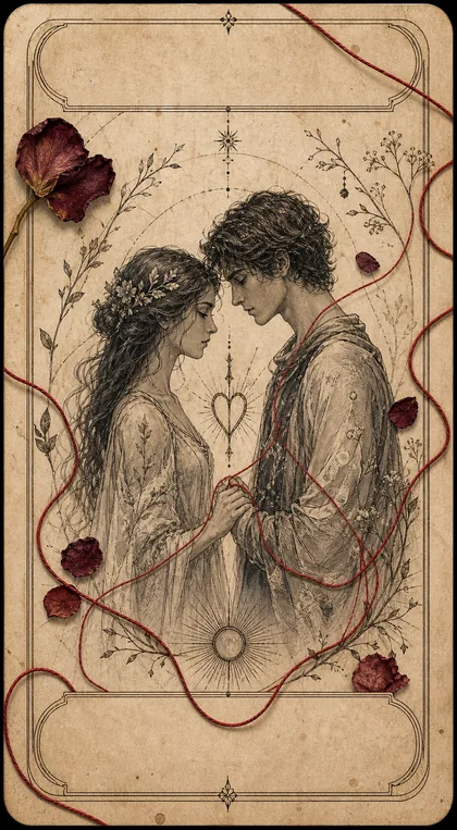 The Lovers Fatewave tarot card art