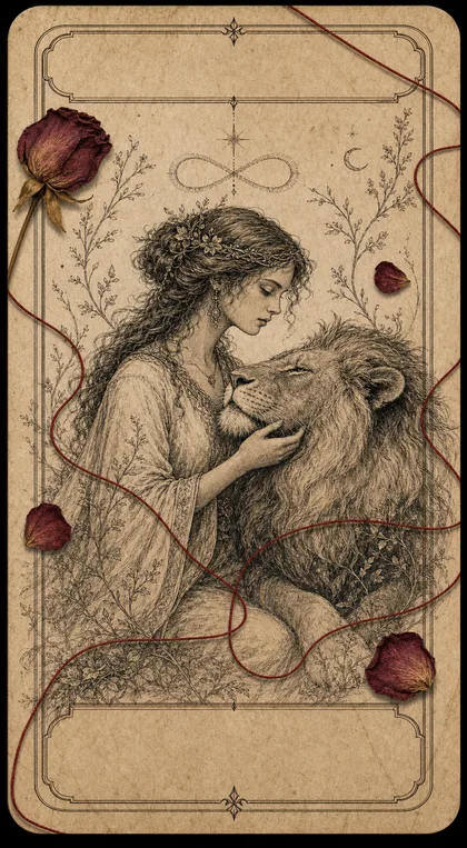 Strength Fatewave tarot card art