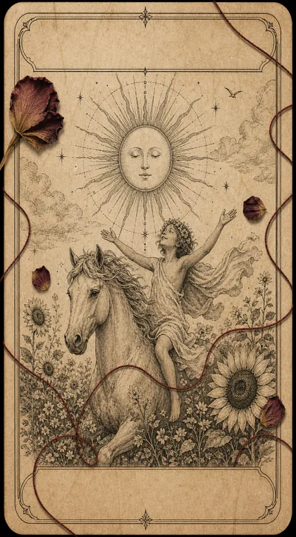 The Sun Fatewave tarot card art